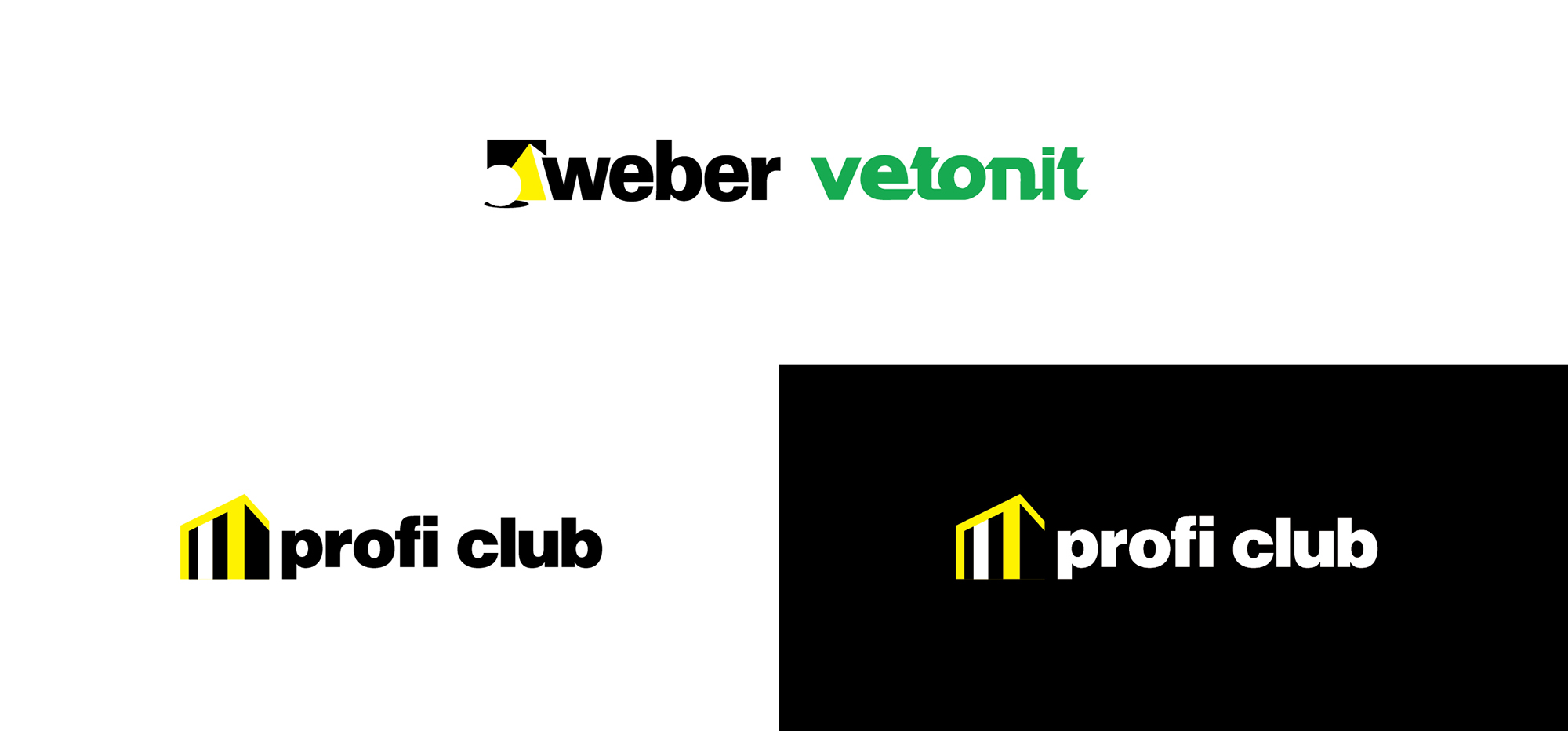 Логотип и дизайн-концепция промо-материалов для рекламной кампании школы мастерства WEBER-VETONIT